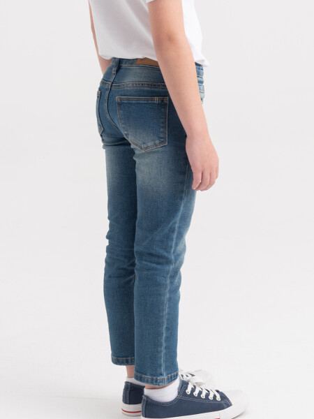 Pantalón de jean skinny Azul Oscuro