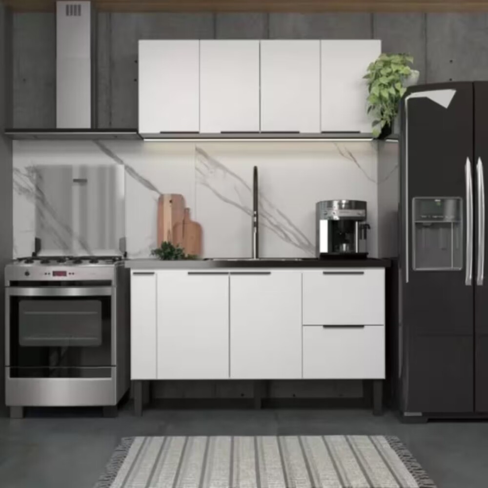 Mueble aéreo cocina Cisne 150cm blanco Cozimax Mueble Aéreo Cocina Cisne 150cm Blanco Cozimax