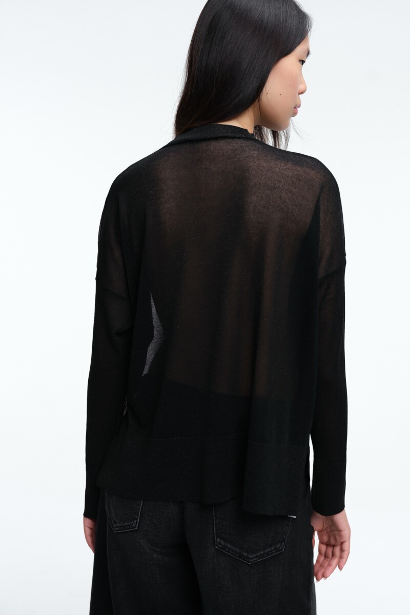 SWEATER BASE Negro