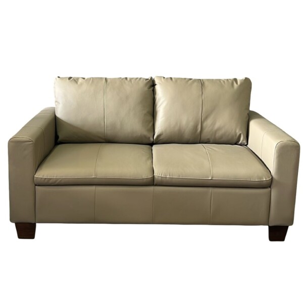SOFA 100% CUERO - MODELO BLANC - 2 CUERPOS - AVELLANA SOFA 100% CUERO - MODELO BLANC - 2 CUERPOS - AVELLANA
