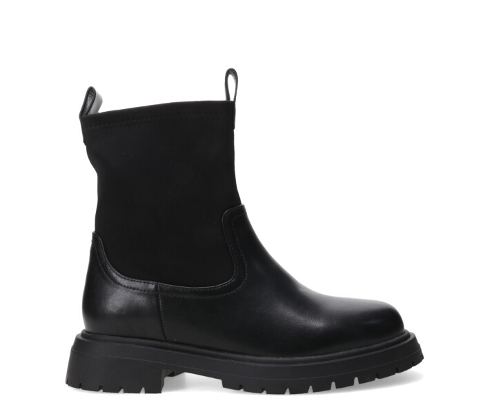 Bota SITKA con simil cuero elastizado Black