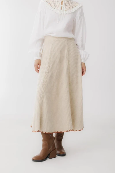Falda Fly Beige PRE VENTA