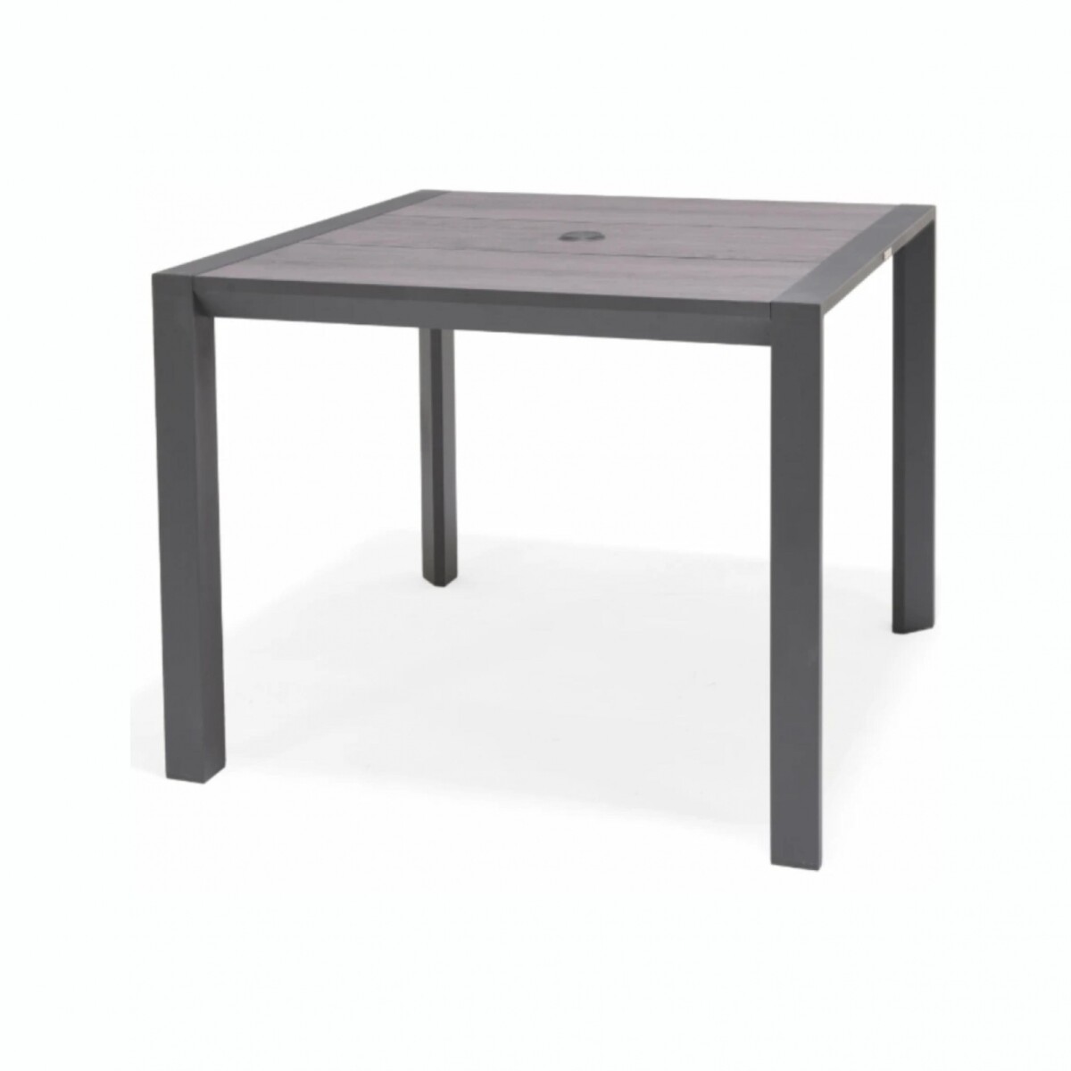 Mesa Cuadrada De Jardín RUSTICO Urbanite 90X90 CM - Gris 