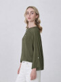 Blusa Zoyan Verde Oliva