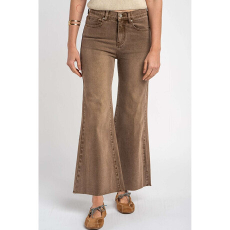 Flared Wide Leg Lavado Chocolate