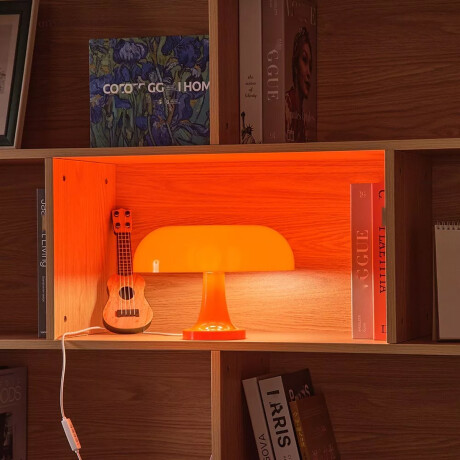 Lámpara veladora minimalista Naranja