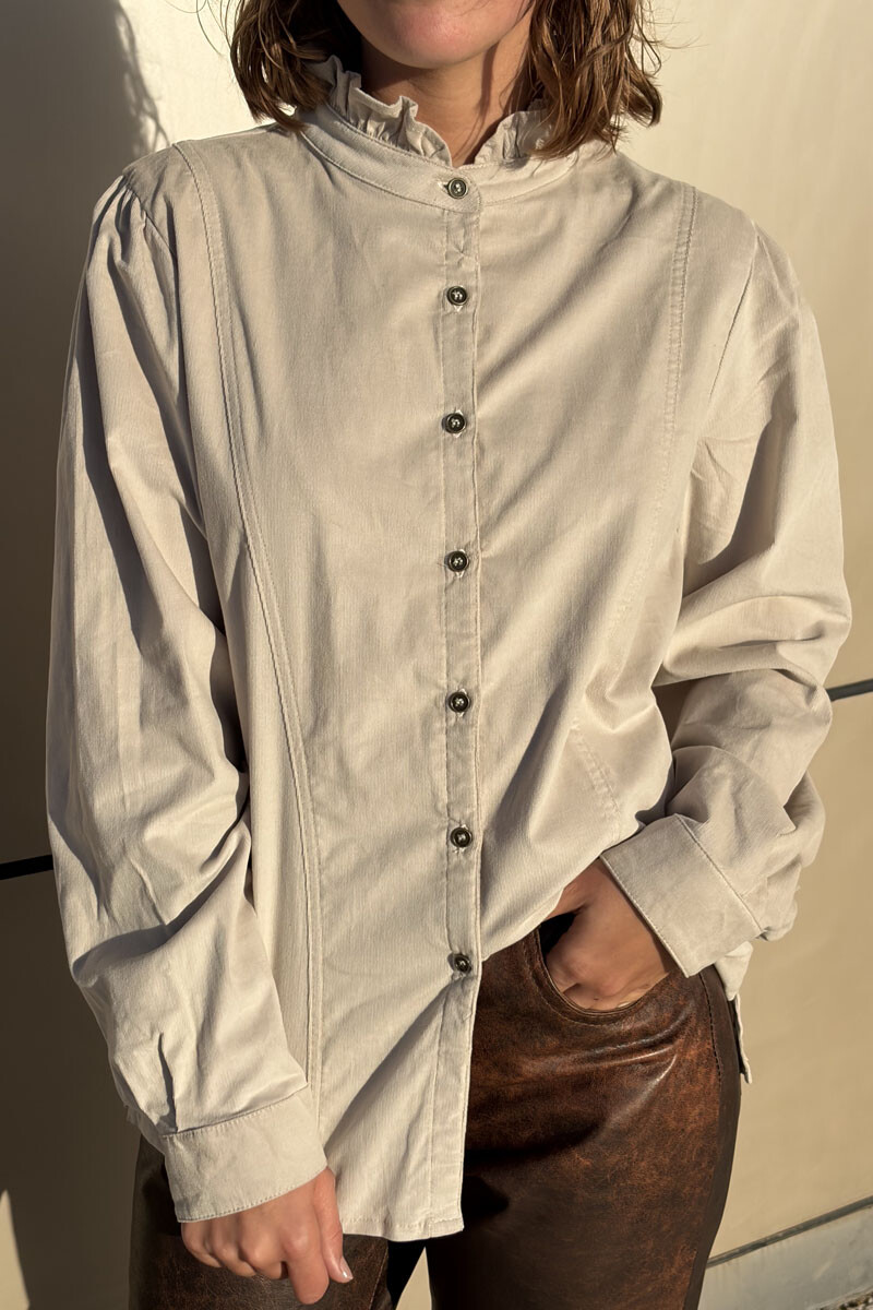 Camisa julieta - Natural 