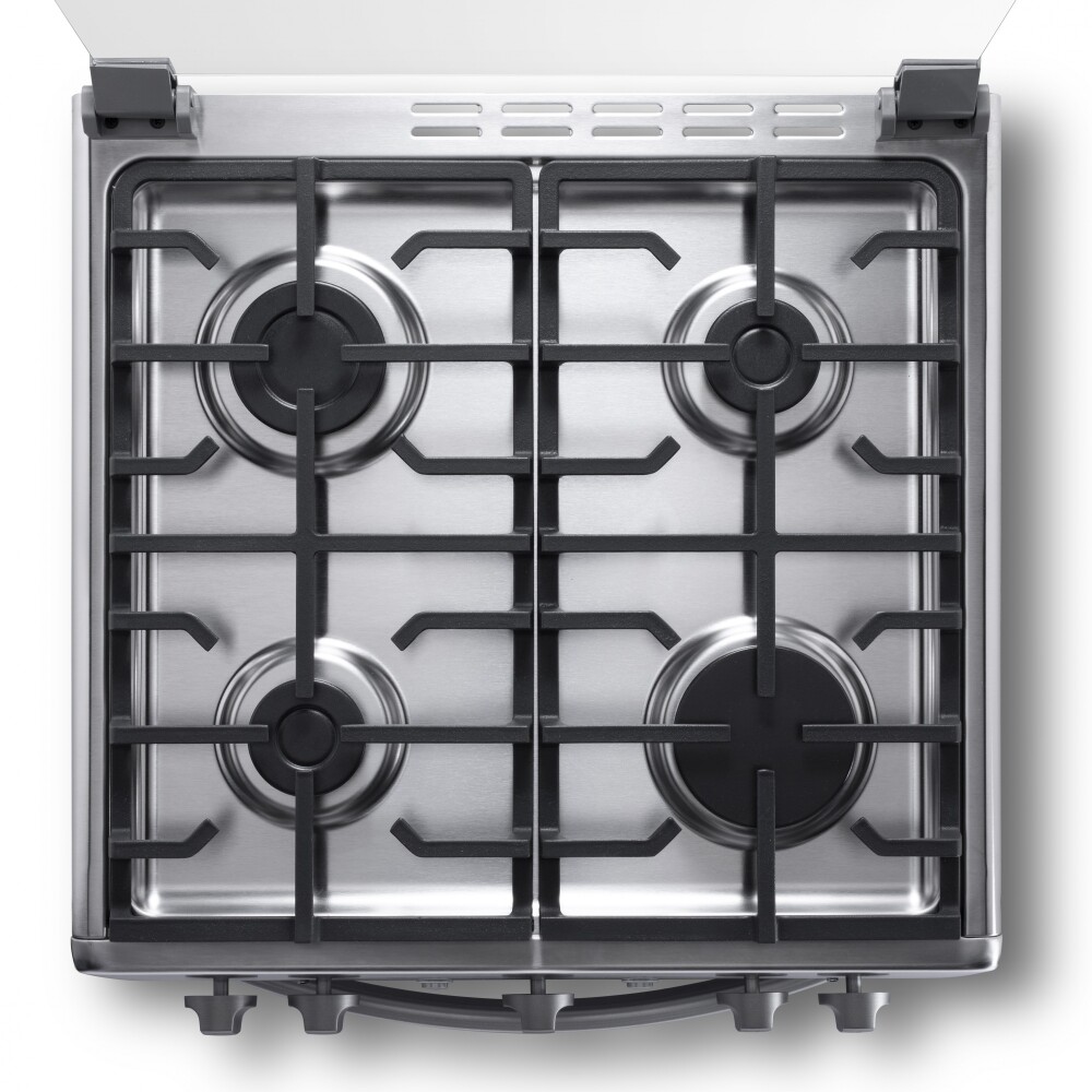 COCINA GAS INDURAMA GAS GRIS MILAN 4H