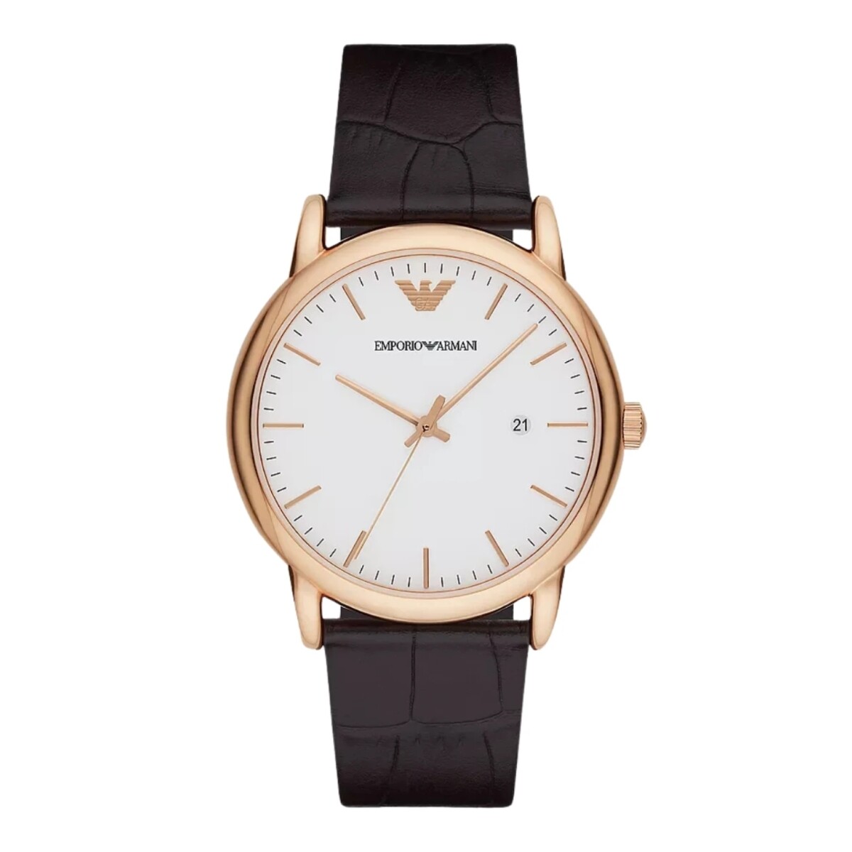 Reloj EMPORIO ARMANI LUIGI Cuero Marron Esfera 43mm 