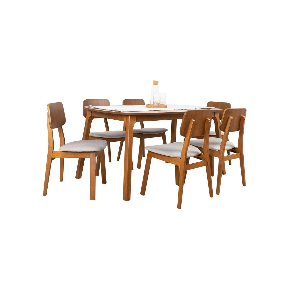 Juego De Comedor Doval 6 Sillas 