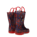 Botas de Niño Spiderman De Lluvia Rojo