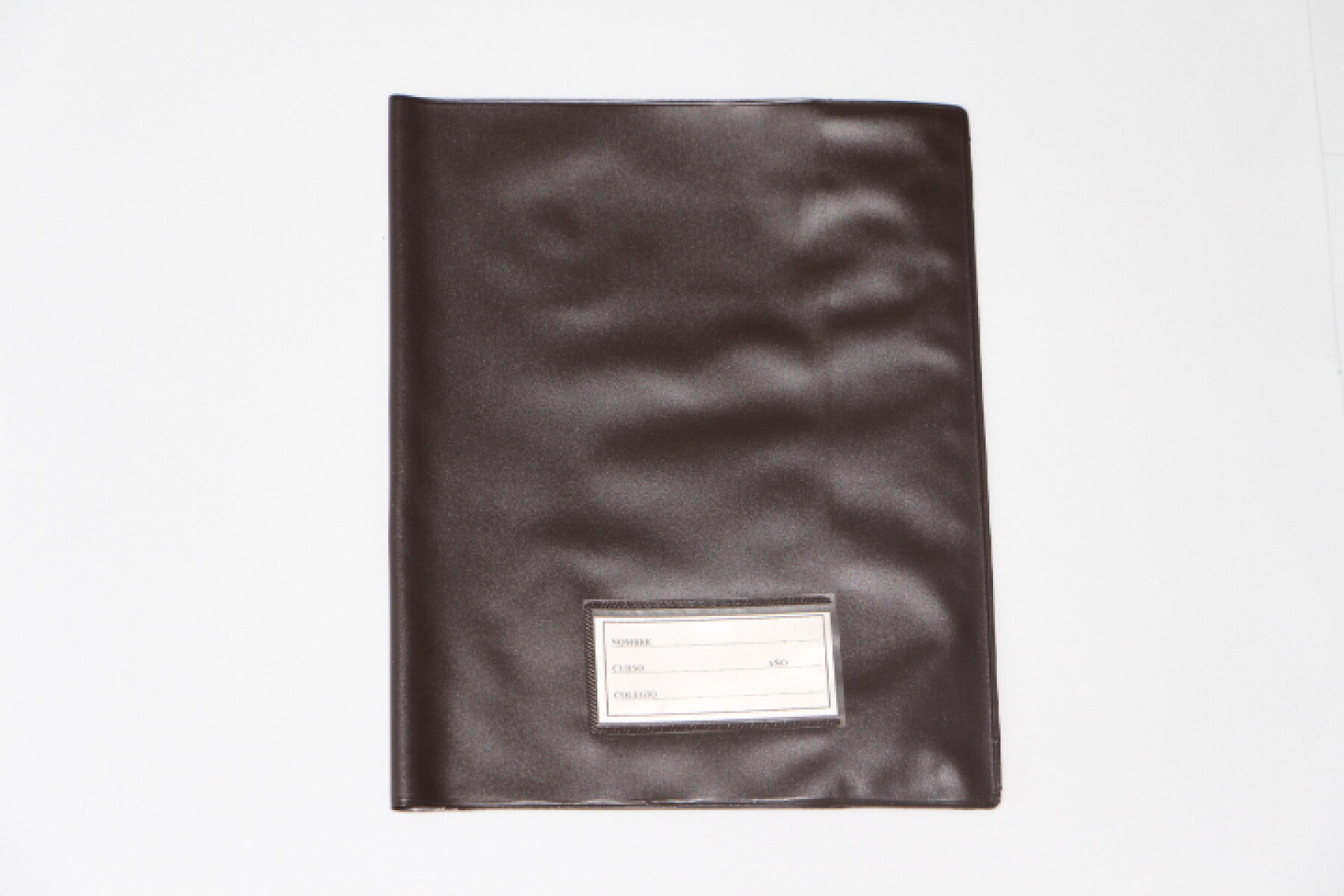 FORRO PLASTICO P.V.C. PARA CUADERNO - COLOR MARRÓN 