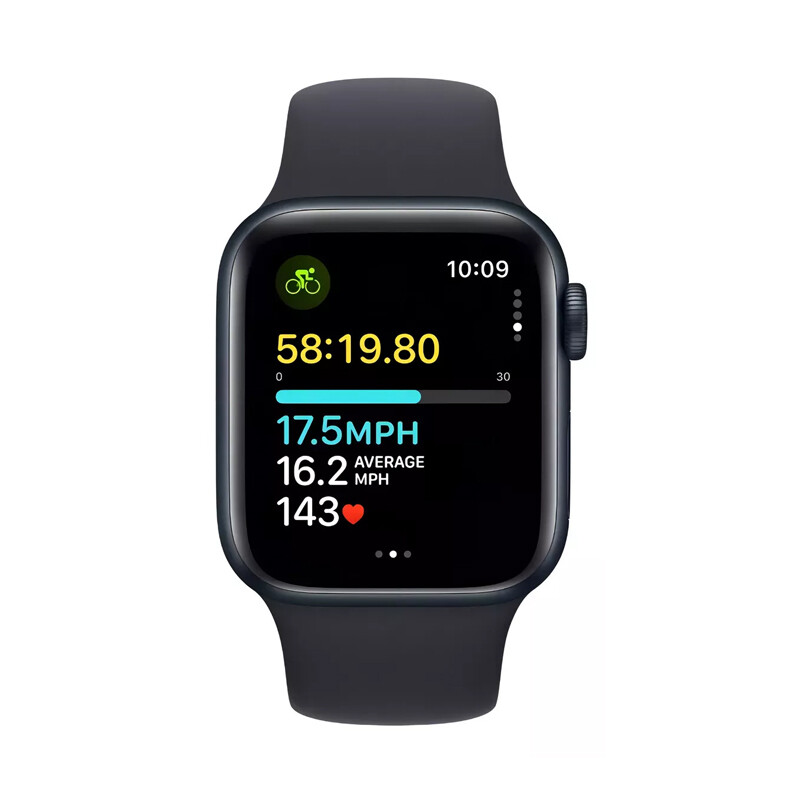 Apple Watch SE GPS 44 mm Midnight S/M