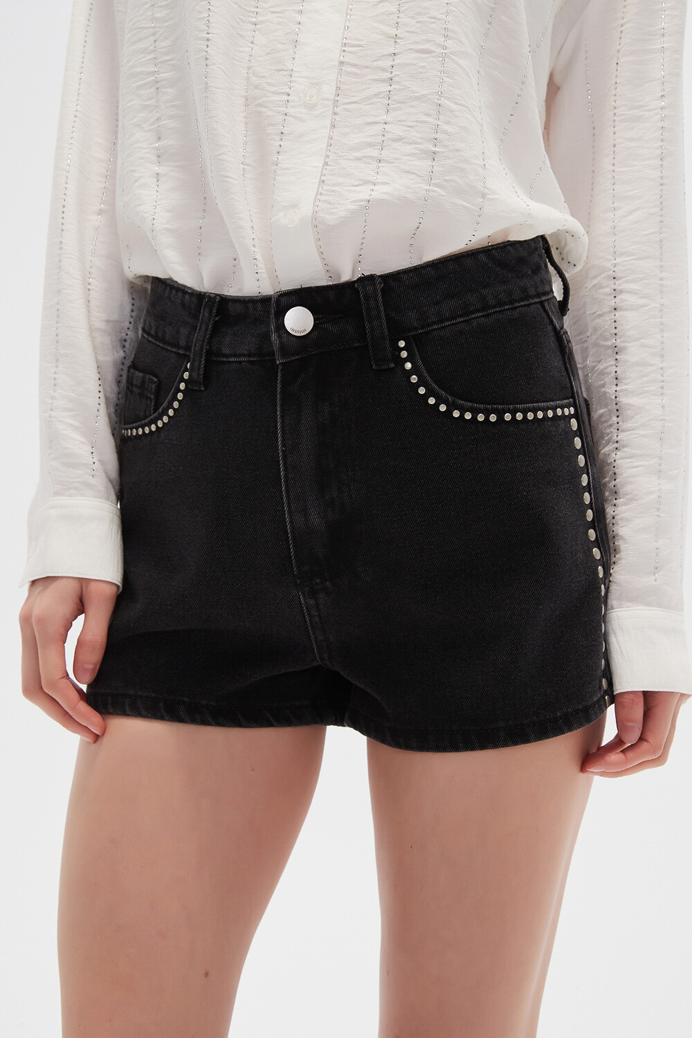 Short Sheridan Gris Oscuro