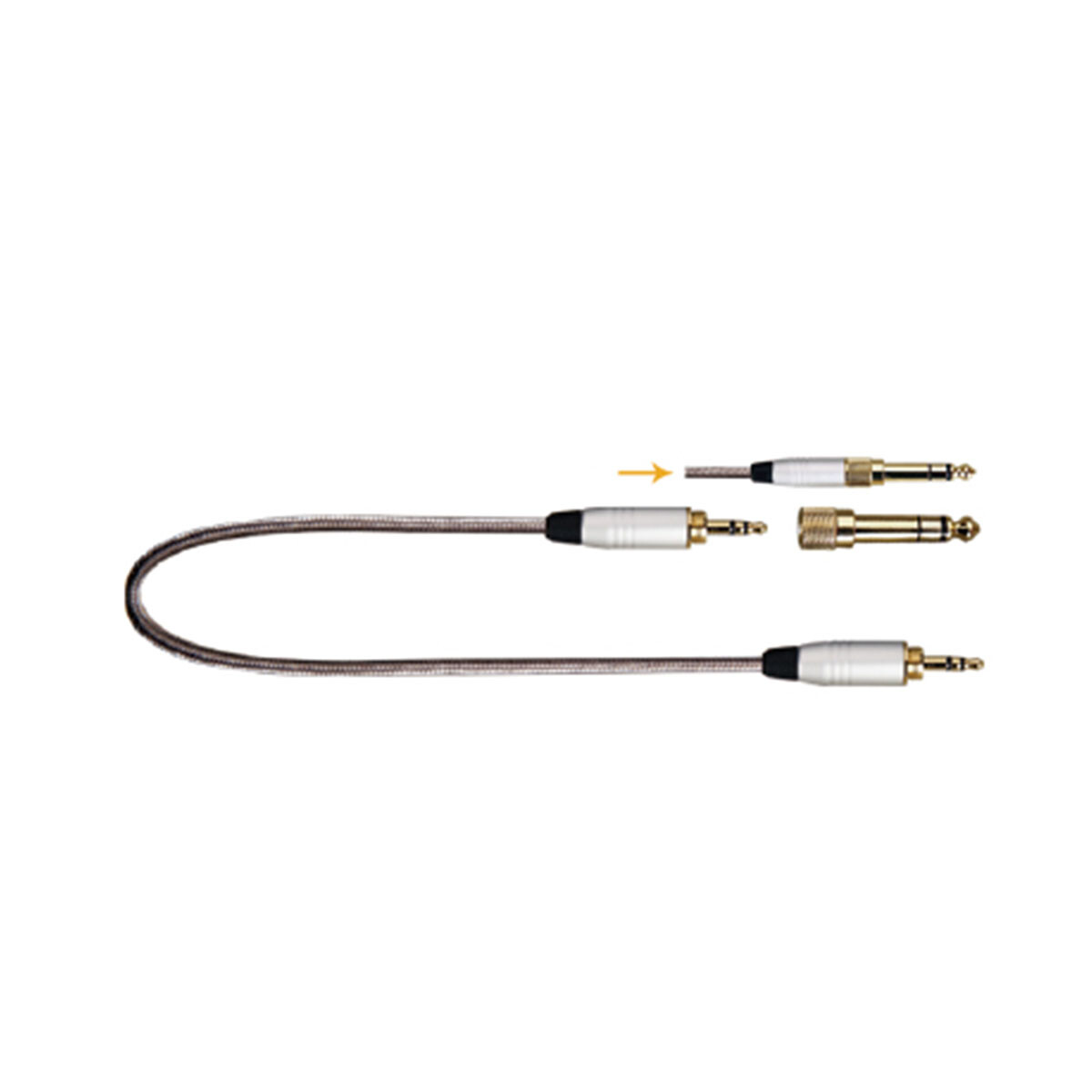 Cable Adaptador Soundking Bjj408 1x1/8+1x1/8 St 1m 