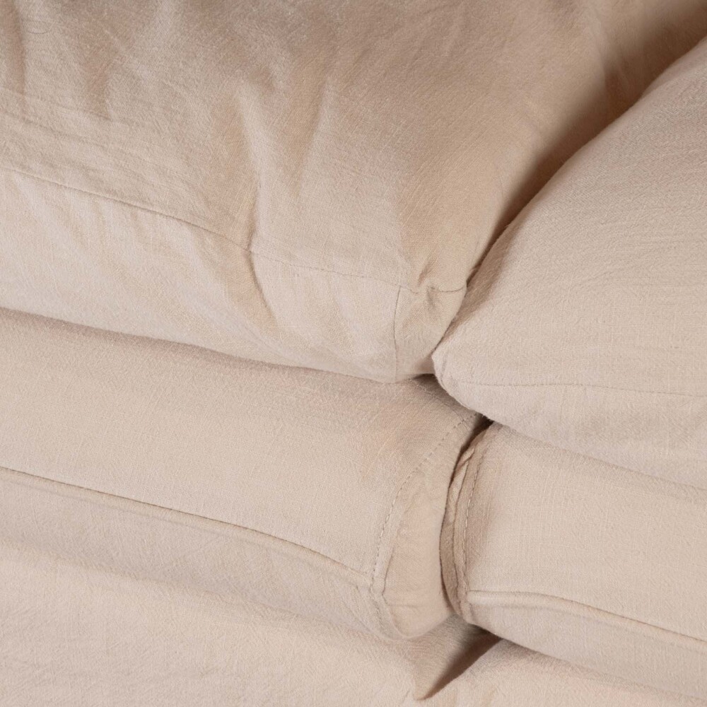 SOFÁ 4 CUERPOS TELA NATURAL-BEIGE POSITANO BEIGE