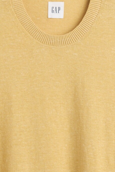 Buzo Algodón Cuello Redondo Hombre French Almond