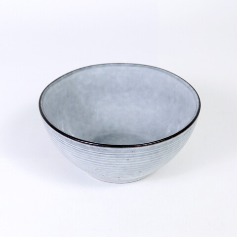 BOWL CERAMICA GRIS 15X7CM Unica