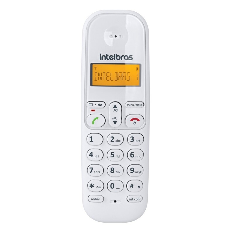 Teléfono Intelbras Ts 3110 inalámbrico - color blanco Teléfono Intelbras Ts 3110 Inalámbrico - Color Blanco