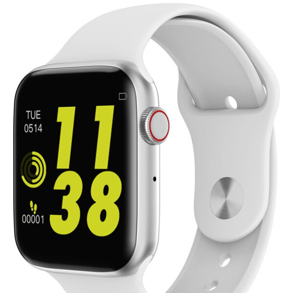 Reloj Inteligente Smartwatch Fitness T500+ Pro Bluetooth Variante Color Blanco