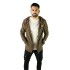 CAMPERA C/ CAPUCHA XS-XL MARRON