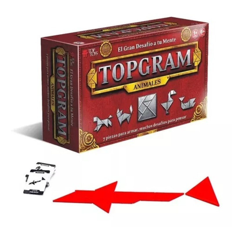 Juego De Mesa Topgram Animales Top Toys Juego De Mesa Topgram Animales Top Toys
