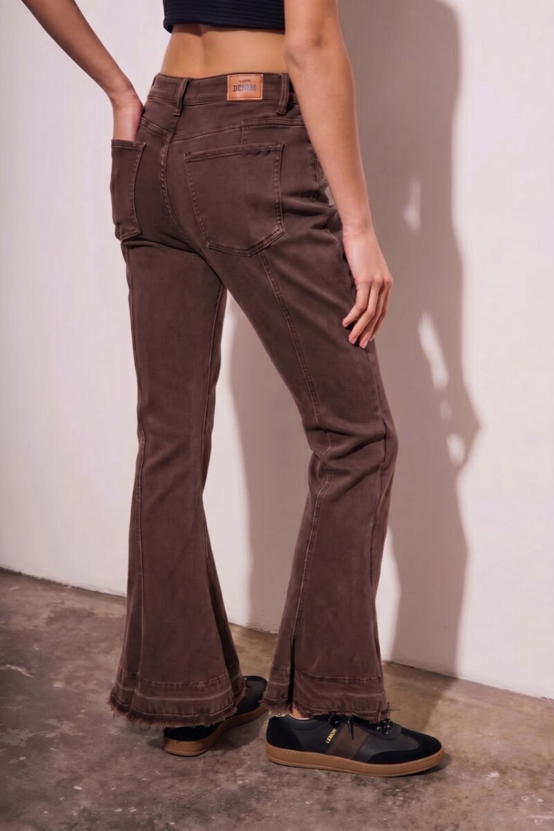 Jean Flare Chocolate