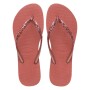 Sandalias Havaianas Slim Glitter Ii Mujer Canyon Clay