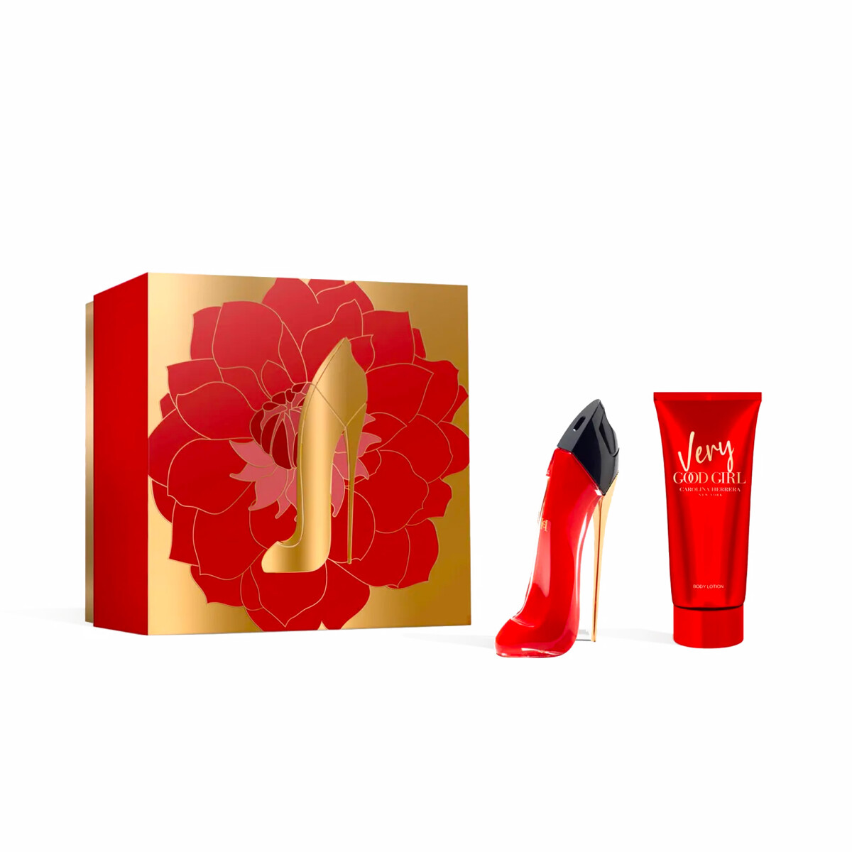 Set Fragancia Femenina Carolina Herrera Good Girl + Body Lotion 50 ml