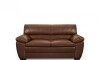 Sillón 100% Cuero - 2 Cuerpos Premium Caramelo