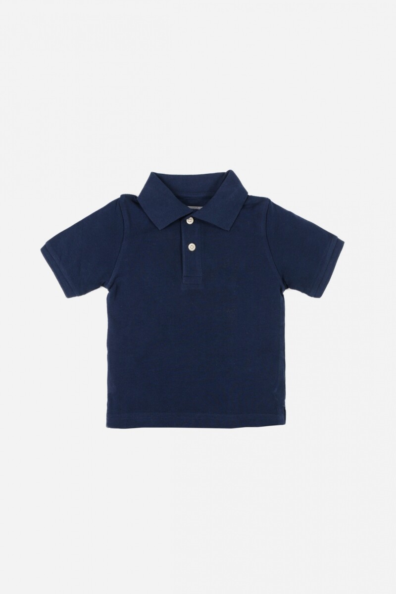 T-Shirt polo AZUL MARINO