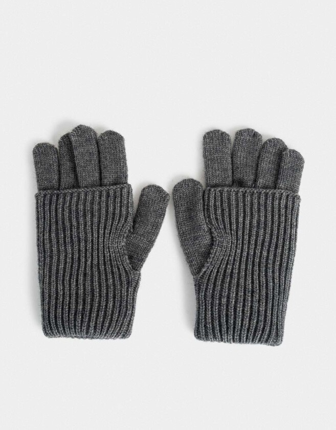 Guantes Varios Guantes Tejidos - Gris Medio