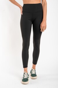 Legging Fitness Tiro Alto Negro