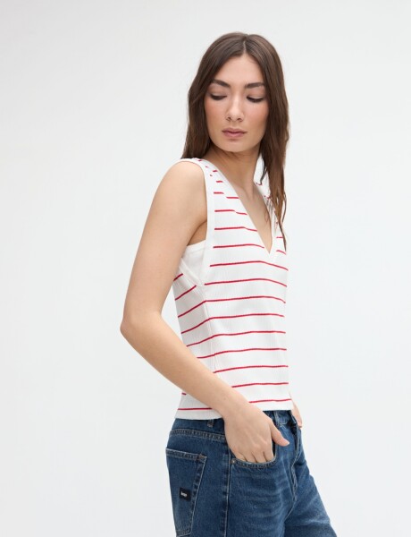 Musculosa Marisa Rojo