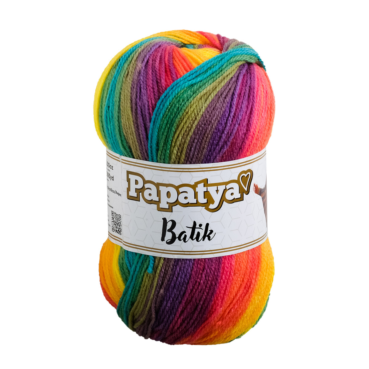 ovillo Batik - oro naranja y ocre 