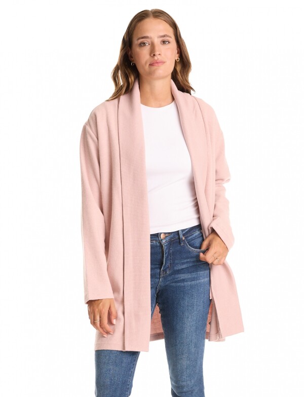 Cardigan Abierto Soft ROSA