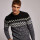 Sweater Jacquard azul marino