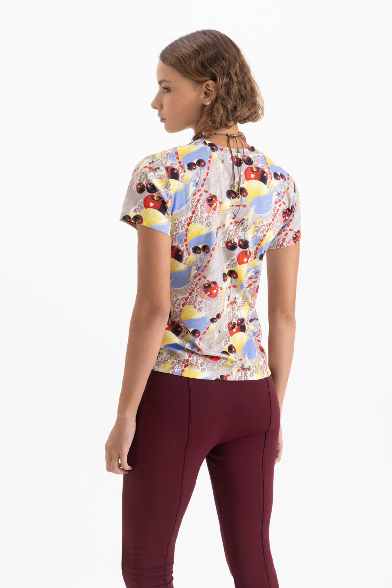 REMERA ELISA Multicolor