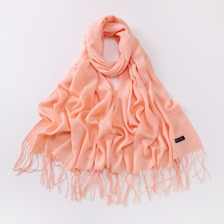 Chalina De Color Liso Rosa Claro Salmon