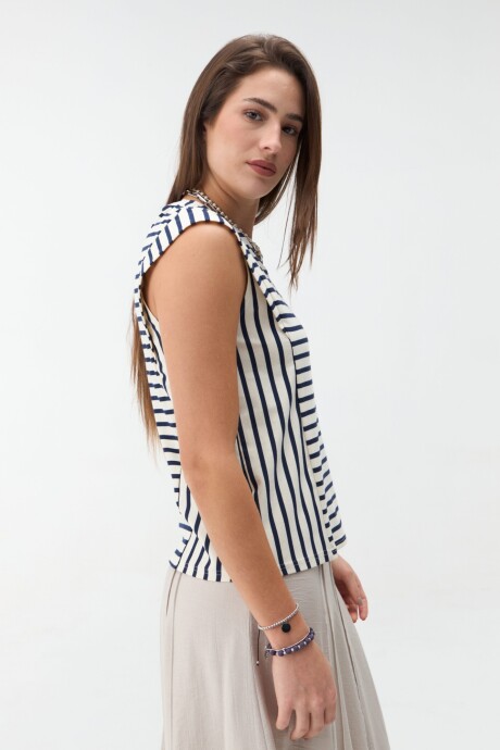 REMERA GOYA Azul
