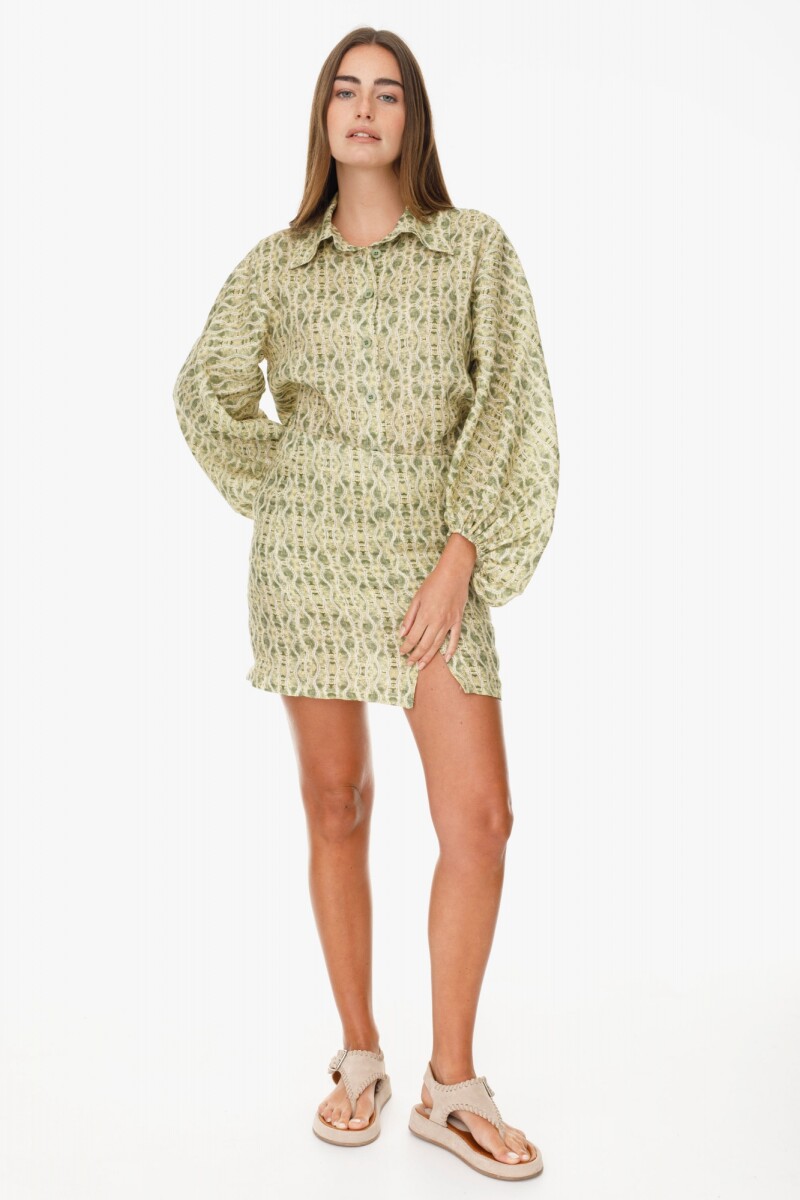 Camisa New Tero  Snake Verde