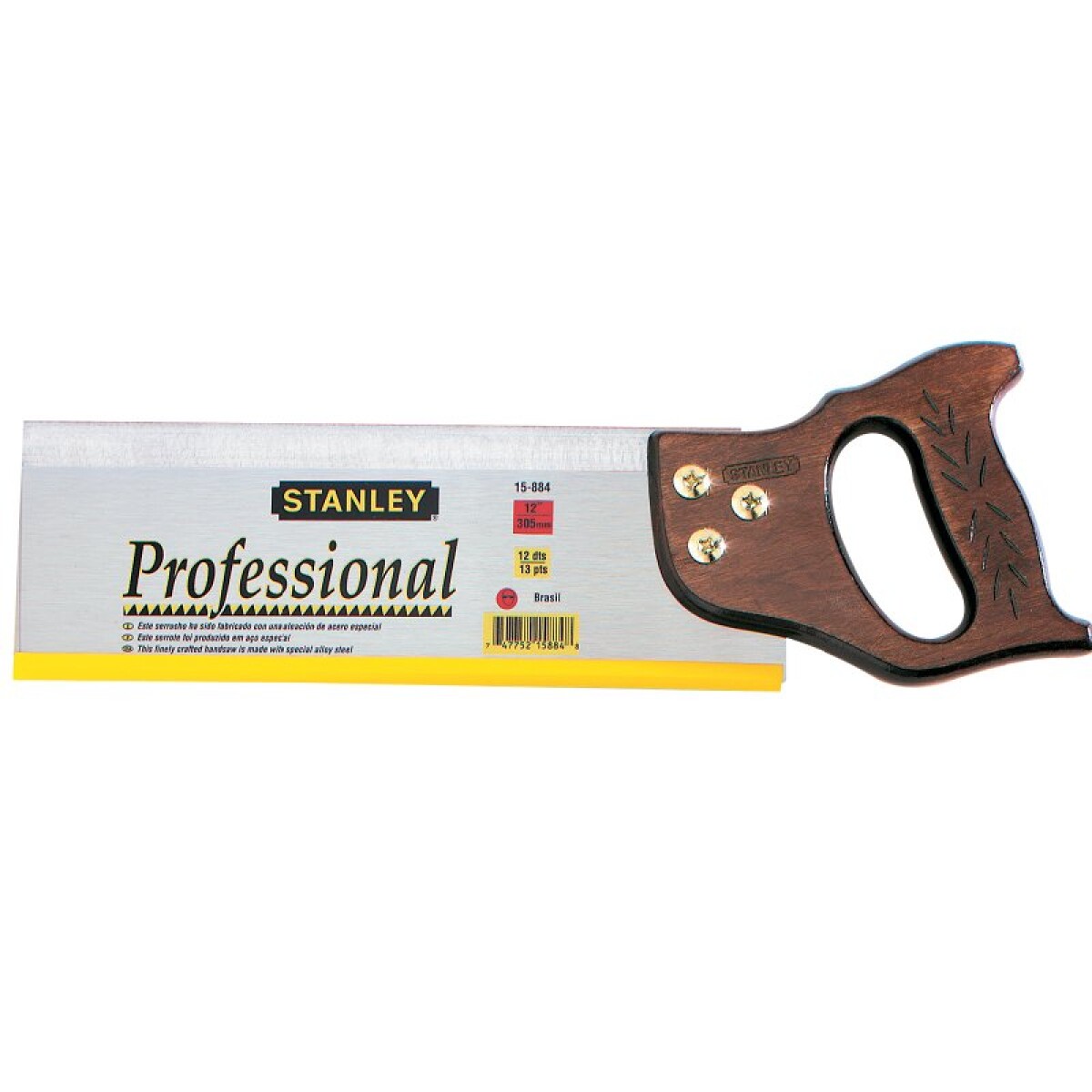 ZZ SERRUCHO COSTILLA PROFESIONAL 12 C/MADERA STANLEY ++ - N/a 
