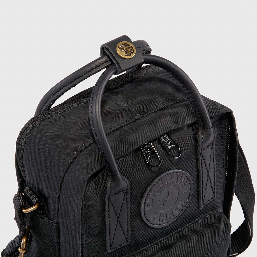 Crossbody Fjallraven Kanken No. 2 Black Sling Unisex Black