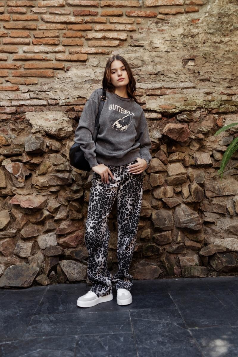 Buzo oversize Bari Gris
