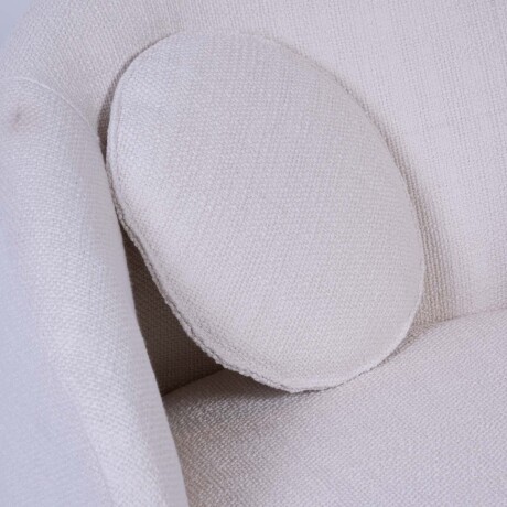 BUTACA GIRATORIA TELA NATURAL-BEIGE PARIS NATURAL