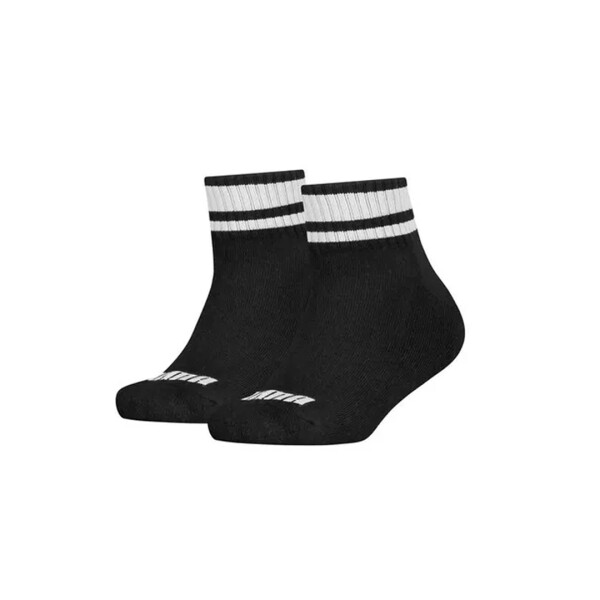 CLYDE Quarter Socks X2 - PUMA NEGRO