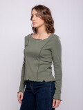 REMERA HOVE Verde Militar