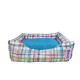 BOLD DOG BED KEY BLUE LINES 86X66X23CM BOLD DOG BED KEY BLUE LINES 86X66X23CM