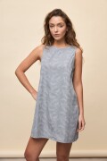 VESTIDO RUGA Negro/Blanco