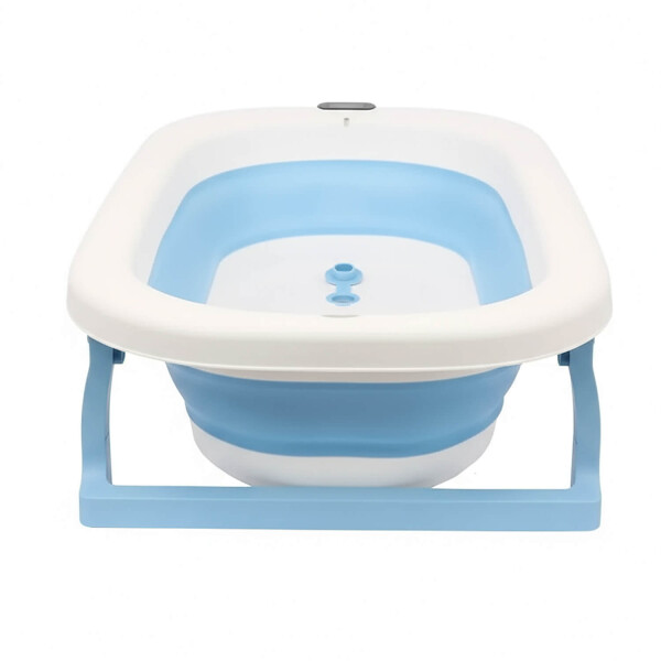 Bañito Plegable Cambiador Baño Con Sensor Temperatura Bañera Bebes Ducha Banito Imback Color Azul Bañito Plegable Cambiador Baño Con Sensor Temperatura Bañera Bebes Ducha Banito Imback Color Azul